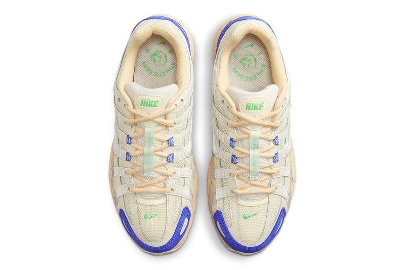 Nike P-6000 Officially Joins the "Athletic Department" FJ5443-113 technical swoosh shoe sneakers