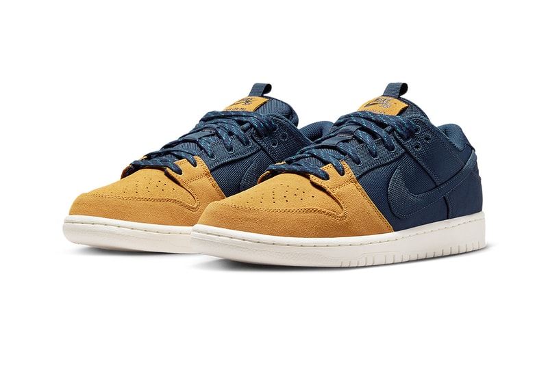 nike sb dunk low midnight navy desert ochre DX6775 400 release date info store list buying guide photos price 