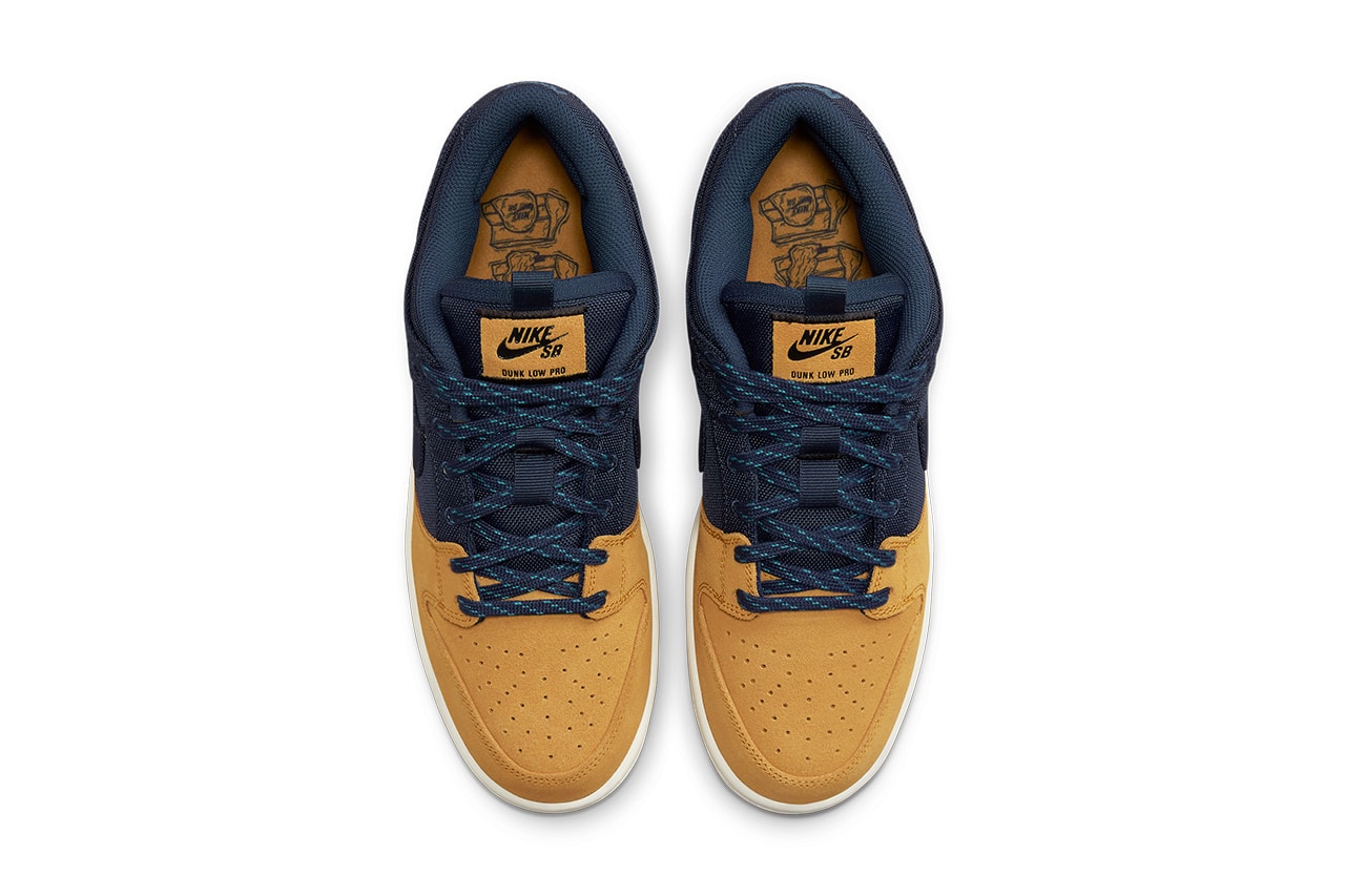nike sb dunk low midnight navy desert ochre DX6775 400 release date info store list buying guide photos price 