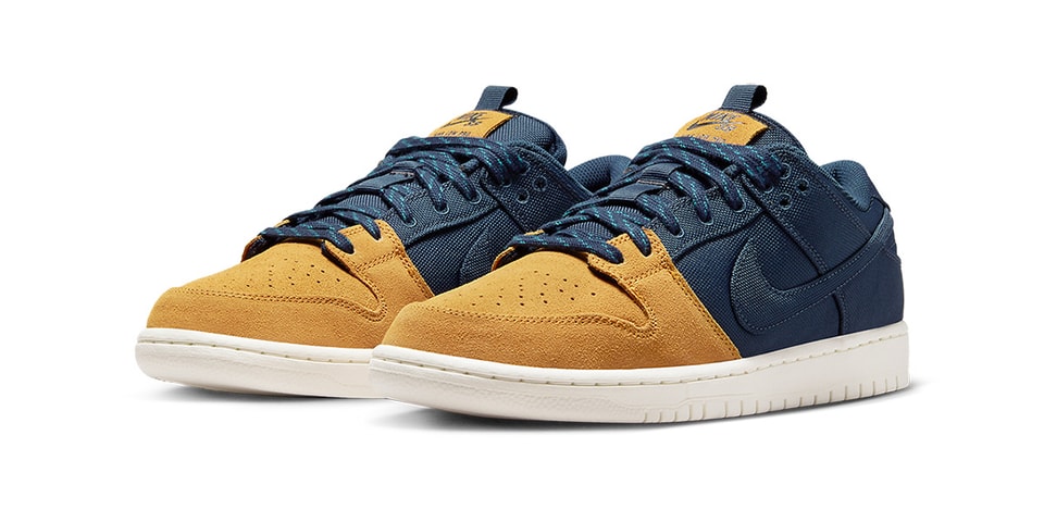 Nike SB Dunk Low Navy Desert Ochre  DX6775-400 - Size 6.5 Size 9.5 - Nike Dunk SB Low Navy Desert Ochre for sale  main image 4