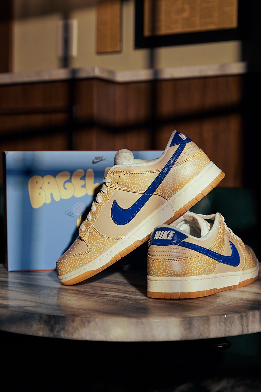 Off the Hook Nike Dunk Low PRM Montreal Bagel Release