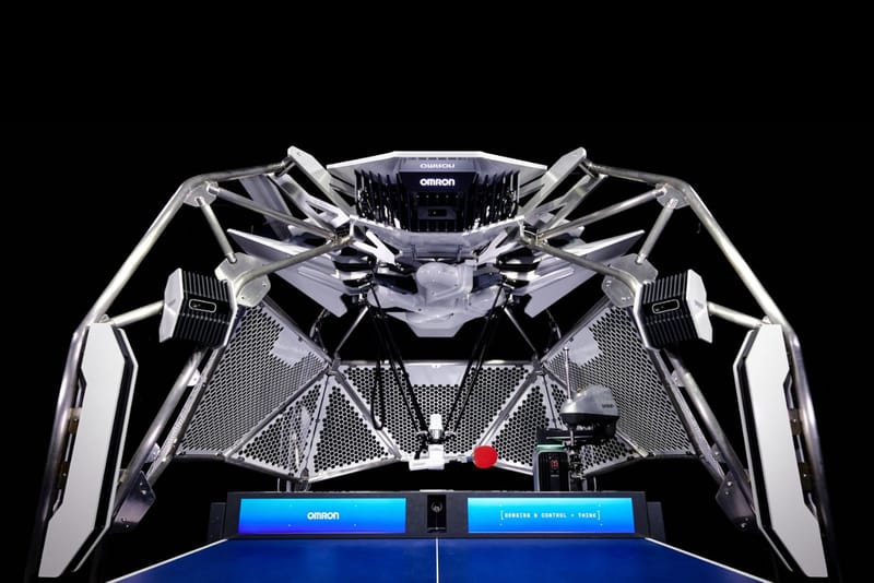 OMRON Robotics Unveils Self-Learning 7th-Gen FORPHEUS Table Tennis Robot