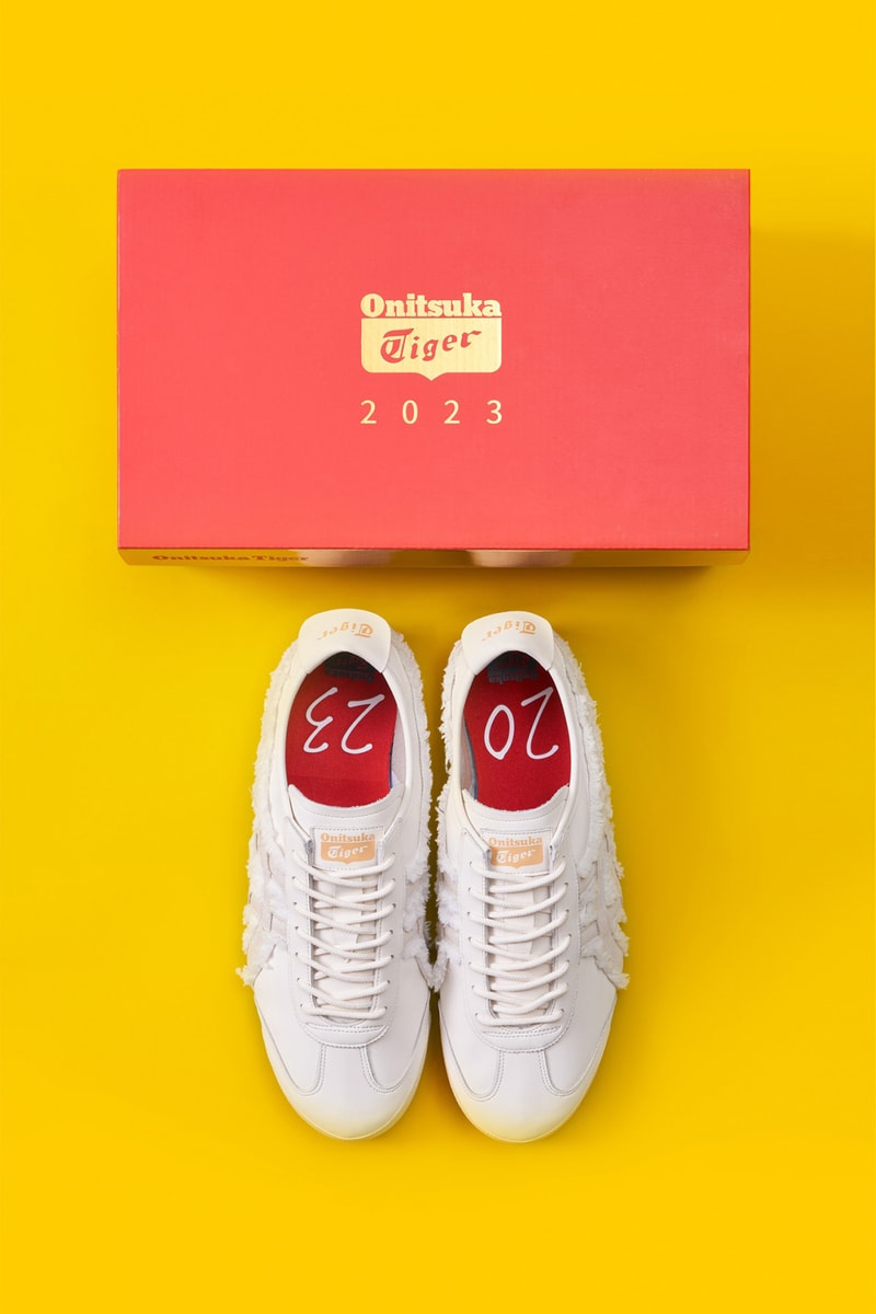Onitsuka Tiger Mexico 66 lunar new year 2023 rabbit zodiac special edition red cream 