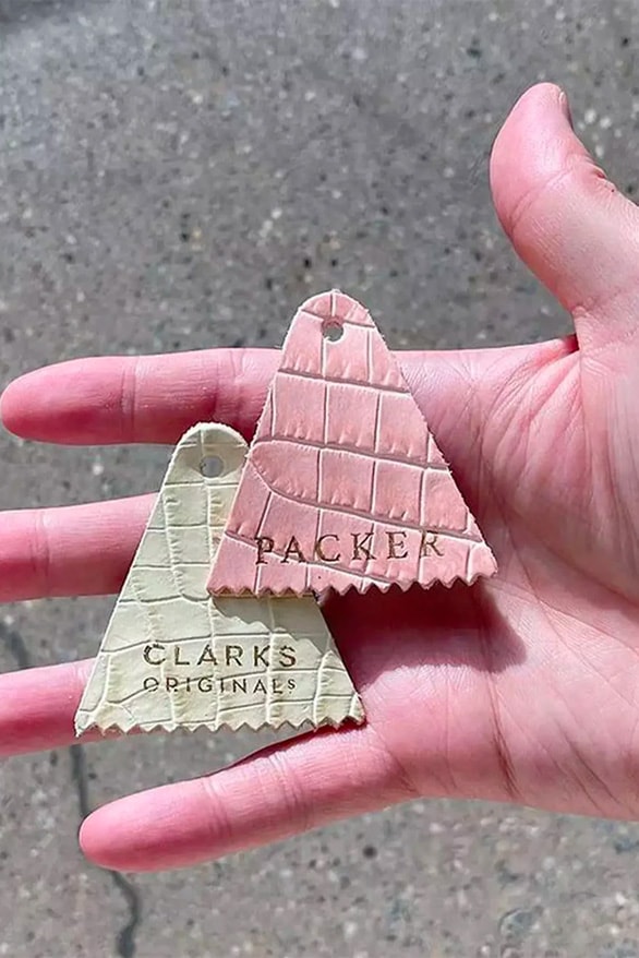 First Look Packer Clarks Wallabee low release information details crocodile skin collaboration