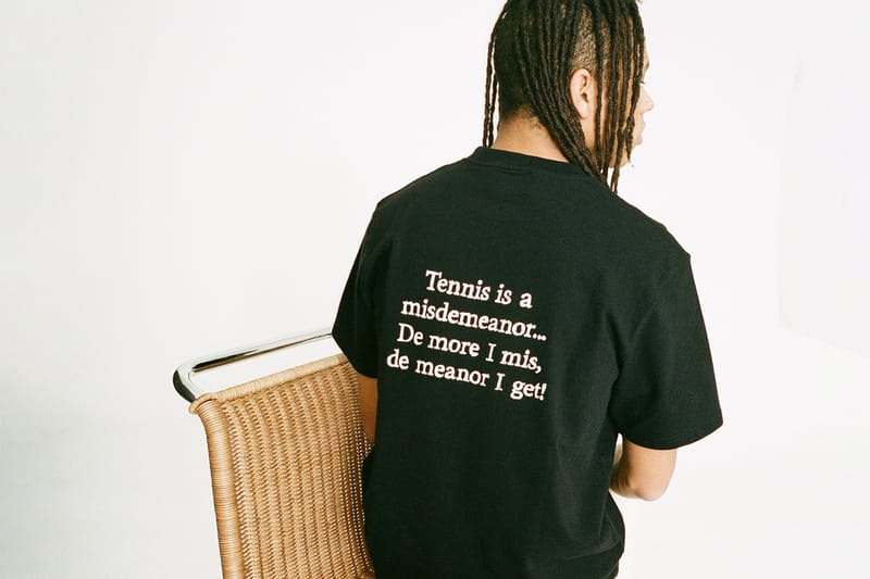 Hit the Court in Palmes and Cowgirl Blue Co.'s Tennis-Ready T-Shirt Drop