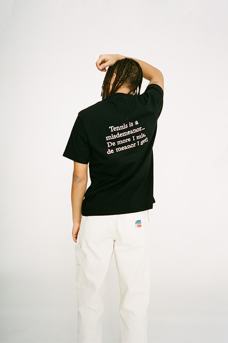 Palmes x Cowgirl Blue Co Collaboration Release Information tennis sport t shirt drop hype