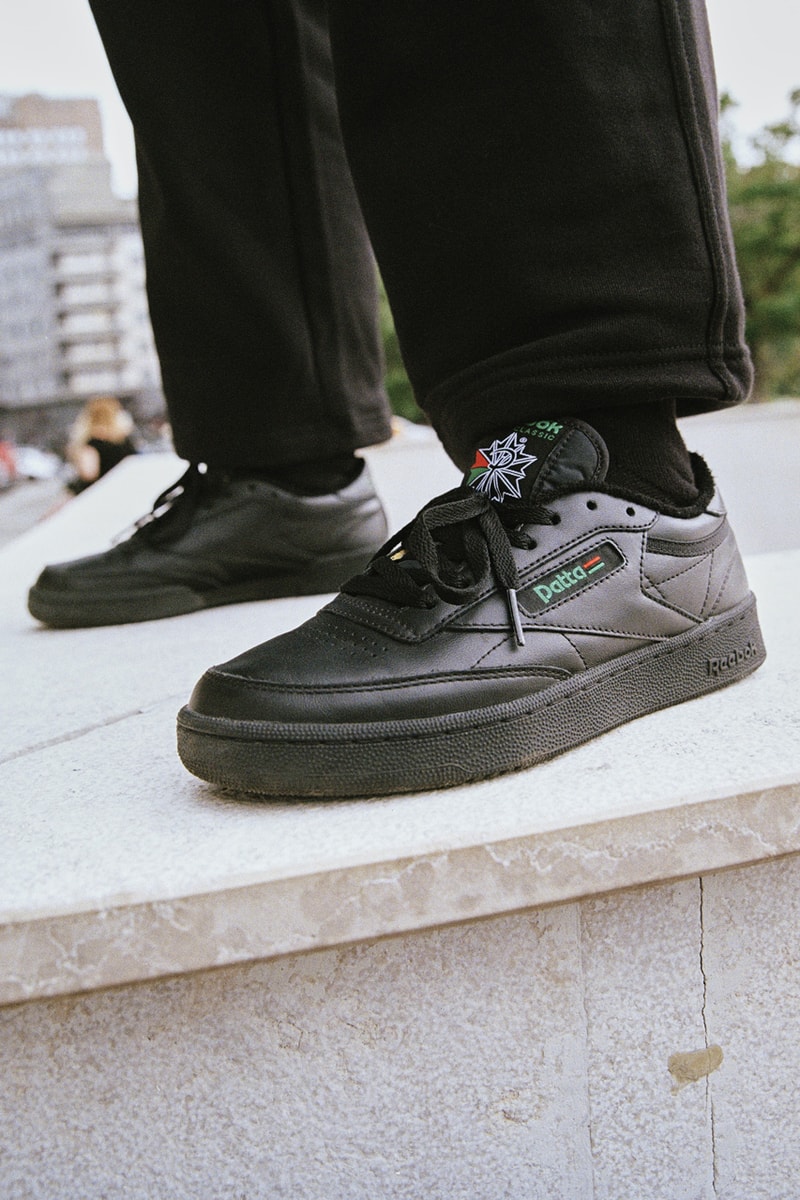 Reebok Patta Club C Sneaker Trainer Silhouette Amsterdam UK Sistah Collective The Good Neighbourhood Collective The Black Archives