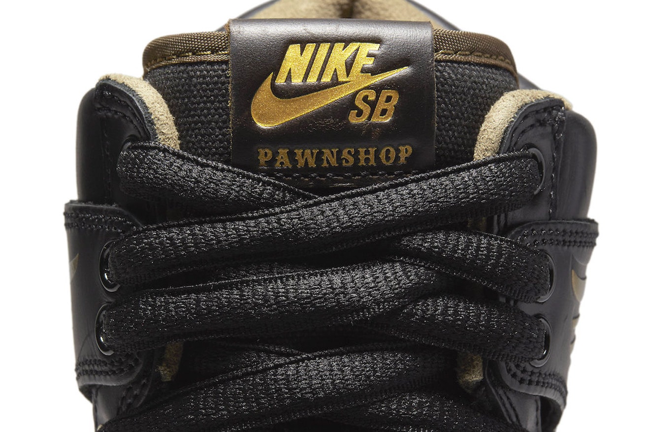 Pawnshop Skate Co. x Nike SB Dunk High Release Info FJ0445-001 sneakers footwear skateboard California Anthony piscopo