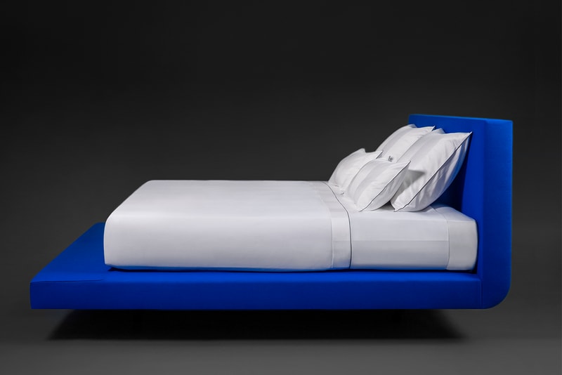 Pinto is Feeling Blue with this New Floating Bed Frame