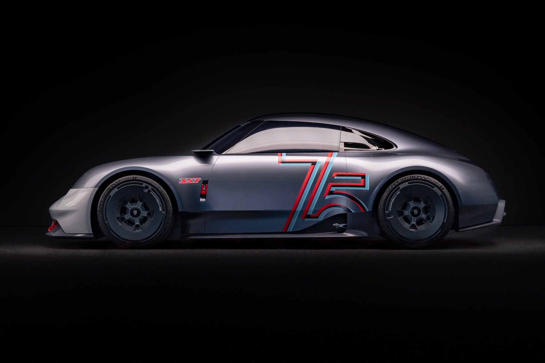 Porsche Vision 357 Anniversary concept car news 718 Cayman GT4 RS roadster cars sports cars automotive german racing boxer engine 