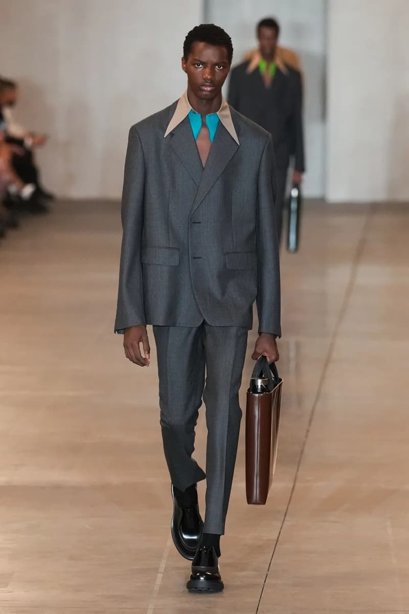 Prada Fall Winter 2023 Milan Fashion Week MFW FW23 Raf Simons Miuccia Prada Menswear Show Runways 