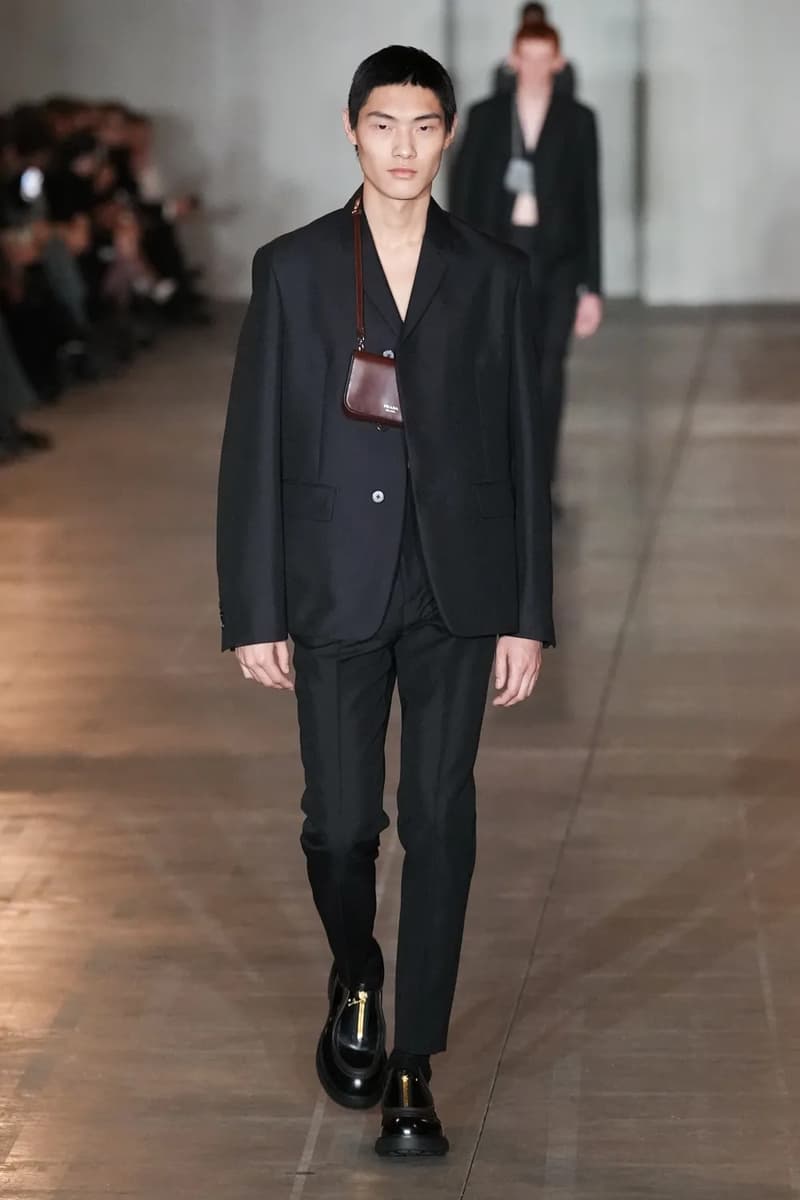 Prada Fall Winter 2023 Milan Fashion Week MFW FW23 Raf Simons Miuccia Prada Menswear Show Runways 