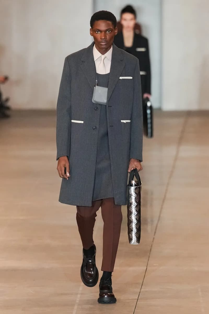 Prada Fall Winter 2023 Milan Fashion Week MFW FW23 Raf Simons Miuccia Prada Menswear Show Runways 