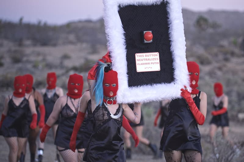 Pussy Riot Putin's Ashes Performance Jeffrey Deitch