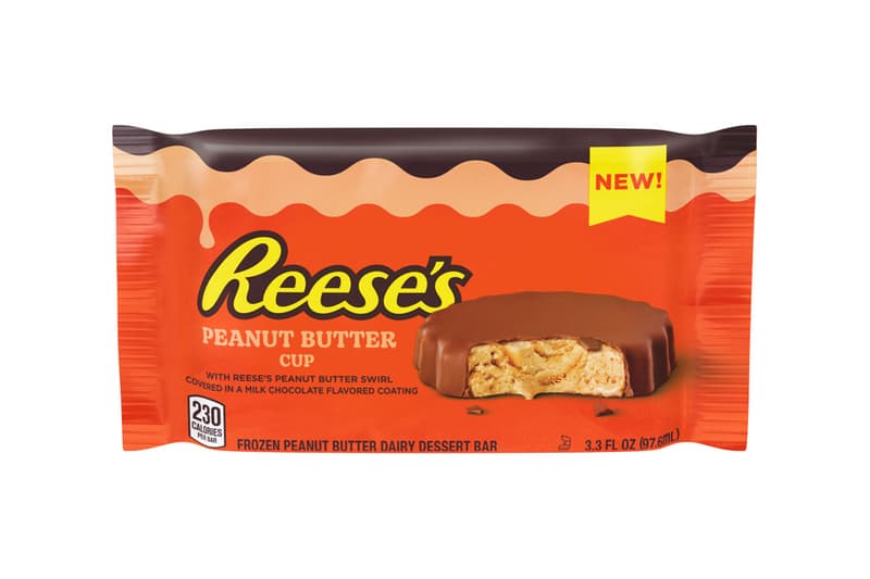 Reese’s Frozen Treats Line Release Info Taste Review Peanut butter Sandwich Light Ice Cream Cones Chocolate Pieces Frozen Dairy Dessert Cup Bar 