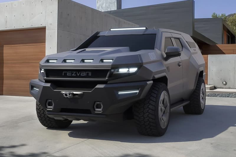 Rezvani Motors Vengeance heavy suv bulletproof sunroof power liftgate release info date price