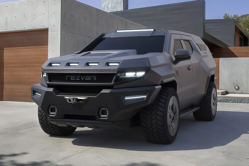 Rezvani Motors Vengeance heavy suv bulletproof sunroof power liftgate release info date price
