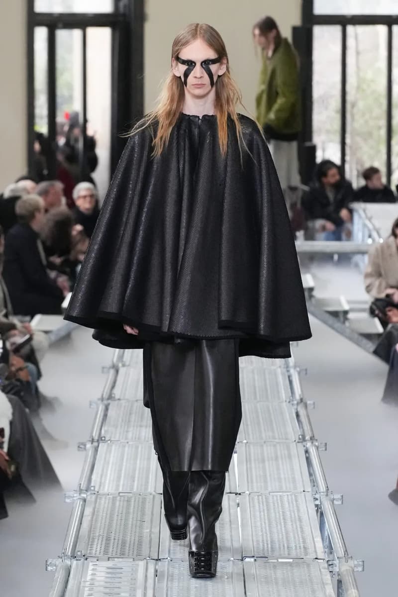 Rick Owens Fall Winter 2023 Runway Show "LUXOR" Collection Paris Fashion Week PFW FW23 Tyrone Dylan Susman Michele Lamy 