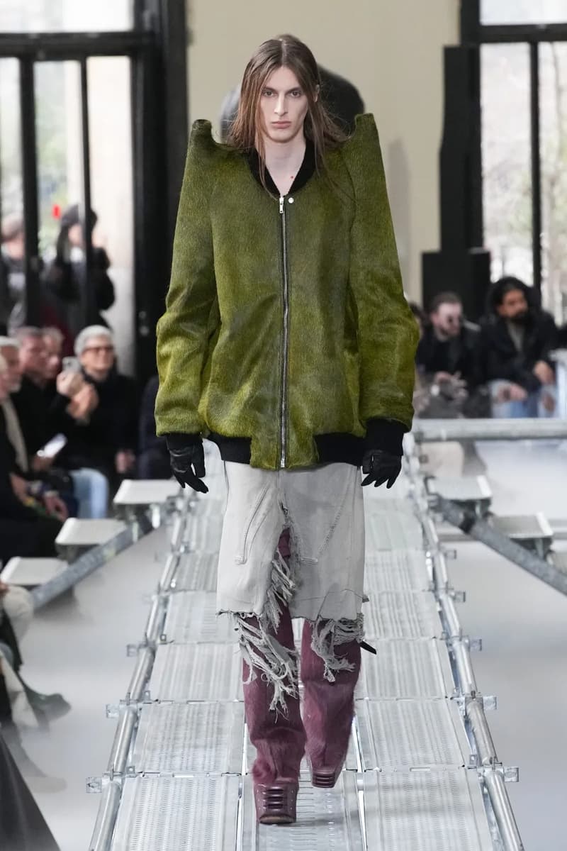 Rick Owens Fall Winter 2023 Runway Show "LUXOR" Collection Paris Fashion Week PFW FW23 Tyrone Dylan Susman Michele Lamy 