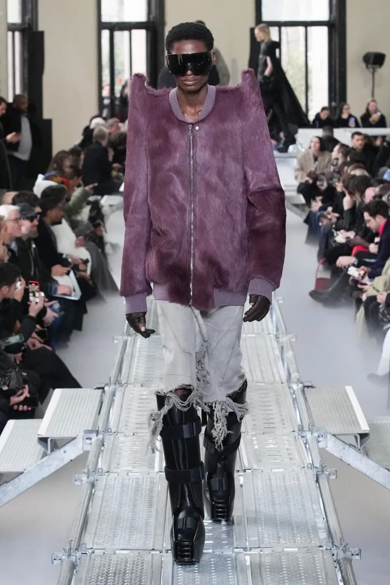 Rick Owens Fall Winter 2023 Runway Show "LUXOR" Collection Paris Fashion Week PFW FW23 Tyrone Dylan Susman Michele Lamy 