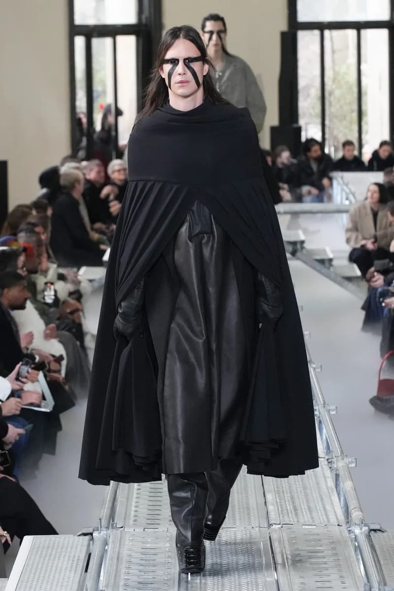 Rick Owens Fall Winter 2023 Runway Show "LUXOR" Collection Paris Fashion Week PFW FW23 Tyrone Dylan Susman Michele Lamy 