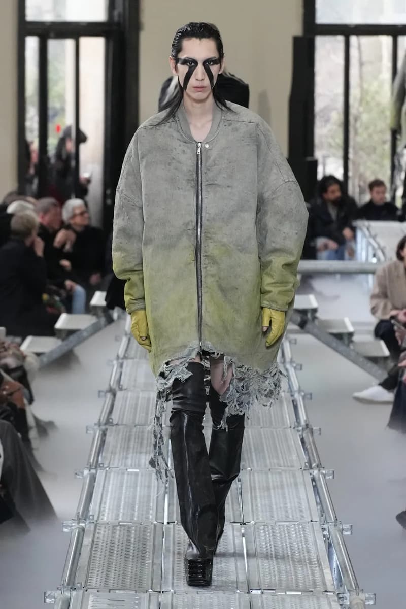 Rick Owens Fall Winter 2023 Runway Show "LUXOR" Collection Paris Fashion Week PFW FW23 Tyrone Dylan Susman Michele Lamy 