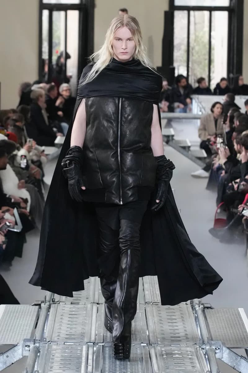 Rick Owens Fall Winter 2023 Runway Show "LUXOR" Collection Paris Fashion Week PFW FW23 Tyrone Dylan Susman Michele Lamy 