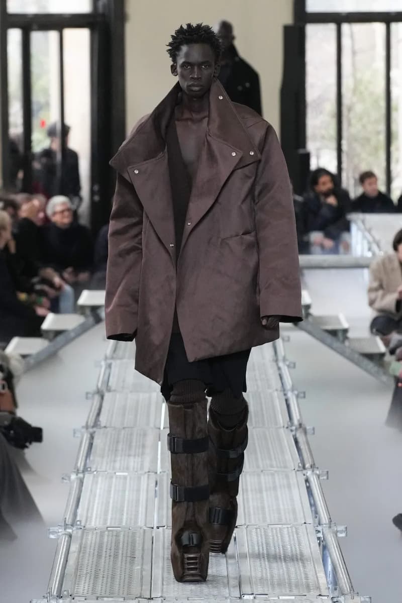 Rick Owens Fall Winter 2023 Runway Show "LUXOR" Collection Paris Fashion Week PFW FW23 Tyrone Dylan Susman Michele Lamy 