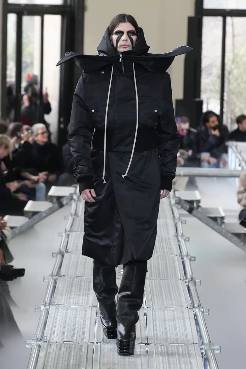 Rick Owens Fall Winter 2023 Runway Show "LUXOR" Collection Paris Fashion Week PFW FW23 Tyrone Dylan Susman Michele Lamy 