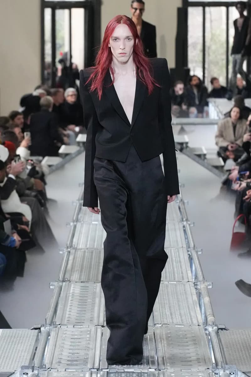 Rick Owens Fall Winter 2023 Runway Show "LUXOR" Collection Paris Fashion Week PFW FW23 Tyrone Dylan Susman Michele Lamy 