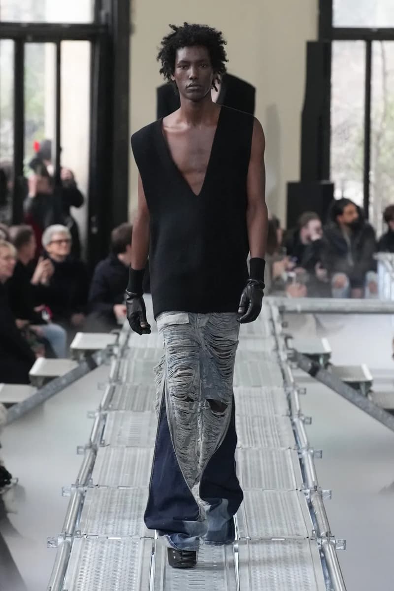 Rick Owens Fall Winter 2023 Runway Show "LUXOR" Collection Paris Fashion Week PFW FW23 Tyrone Dylan Susman Michele Lamy 