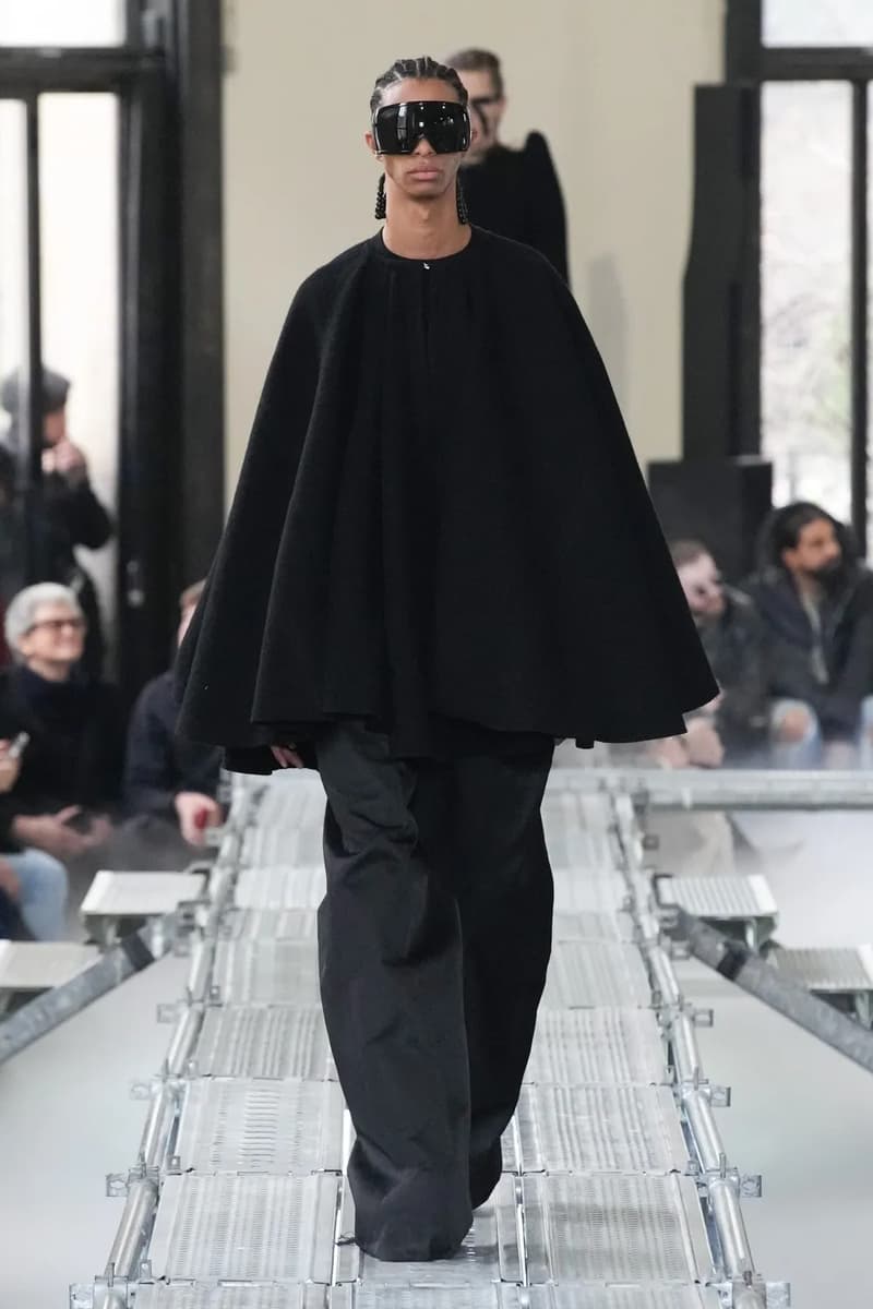 Rick Owens Fall Winter 2023 Runway Show "LUXOR" Collection Paris Fashion Week PFW FW23 Tyrone Dylan Susman Michele Lamy 