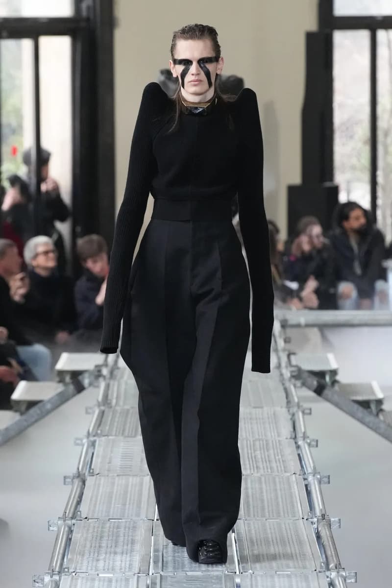 Rick Owens Fall Winter 2023 Runway Show "LUXOR" Collection Paris Fashion Week PFW FW23 Tyrone Dylan Susman Michele Lamy 