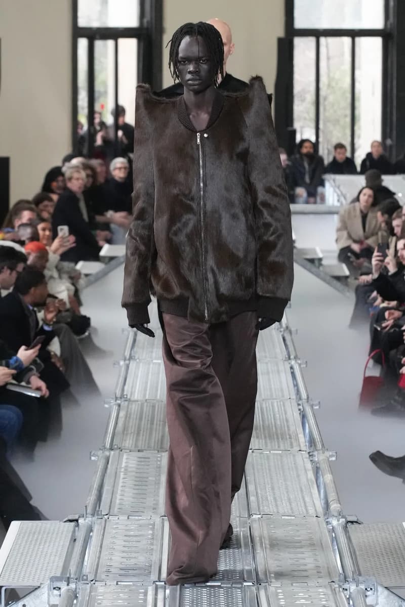 Rick Owens Fall Winter 2023 Runway Show "LUXOR" Collection Paris Fashion Week PFW FW23 Tyrone Dylan Susman Michele Lamy 