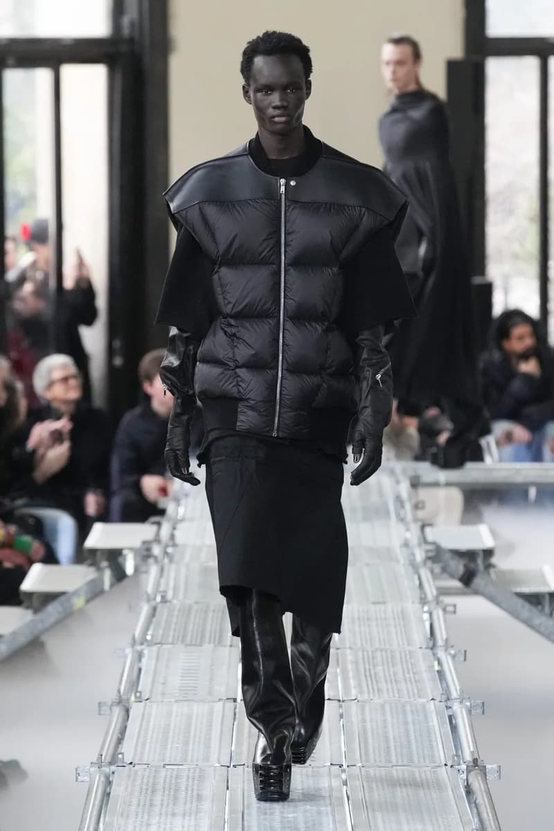 Rick Owens Fall Winter 2023 Runway Show "LUXOR" Collection Paris Fashion Week PFW FW23 Tyrone Dylan Susman Michele Lamy 