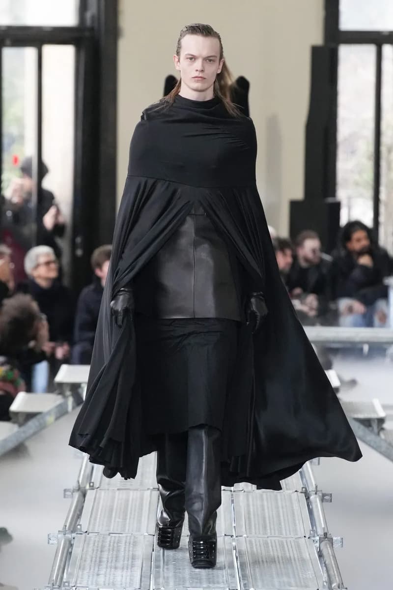 Rick Owens Fall Winter 2023 Runway Show "LUXOR" Collection Paris Fashion Week PFW FW23 Tyrone Dylan Susman Michele Lamy 