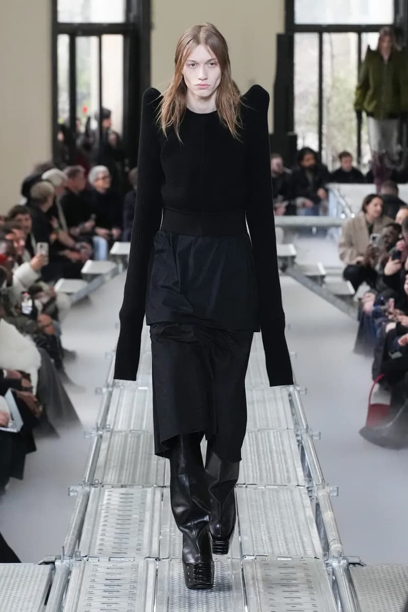 Rick Owens Fall Winter 2023 Runway Show "LUXOR" Collection Paris Fashion Week PFW FW23 Tyrone Dylan Susman Michele Lamy 