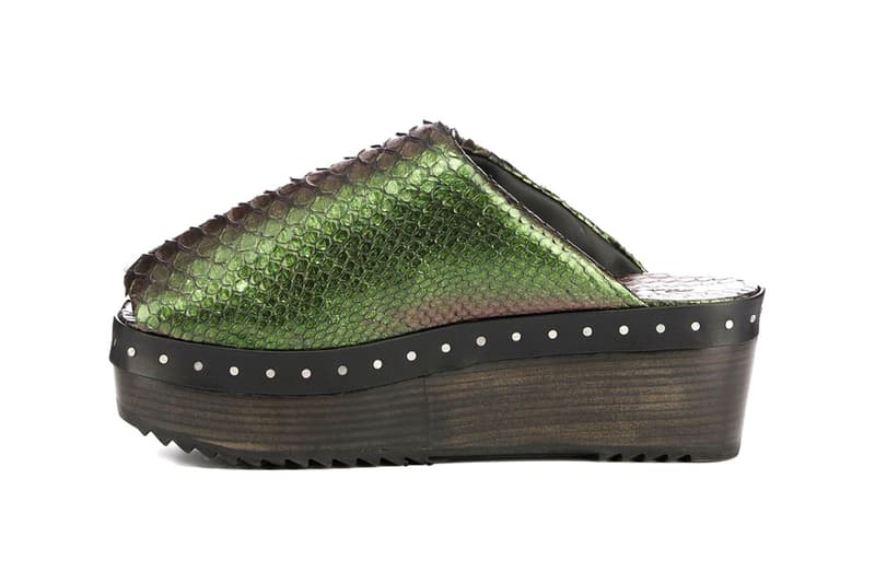Rick Owens Offers Multicolored Reptilian Flair With SS23 Edfu Plain Sabot Footwear