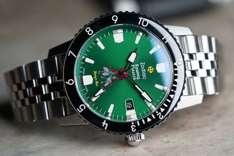Rowing Blazers x Zodiac Watches Super Sea Wolf collaboration Harry's Bar release info