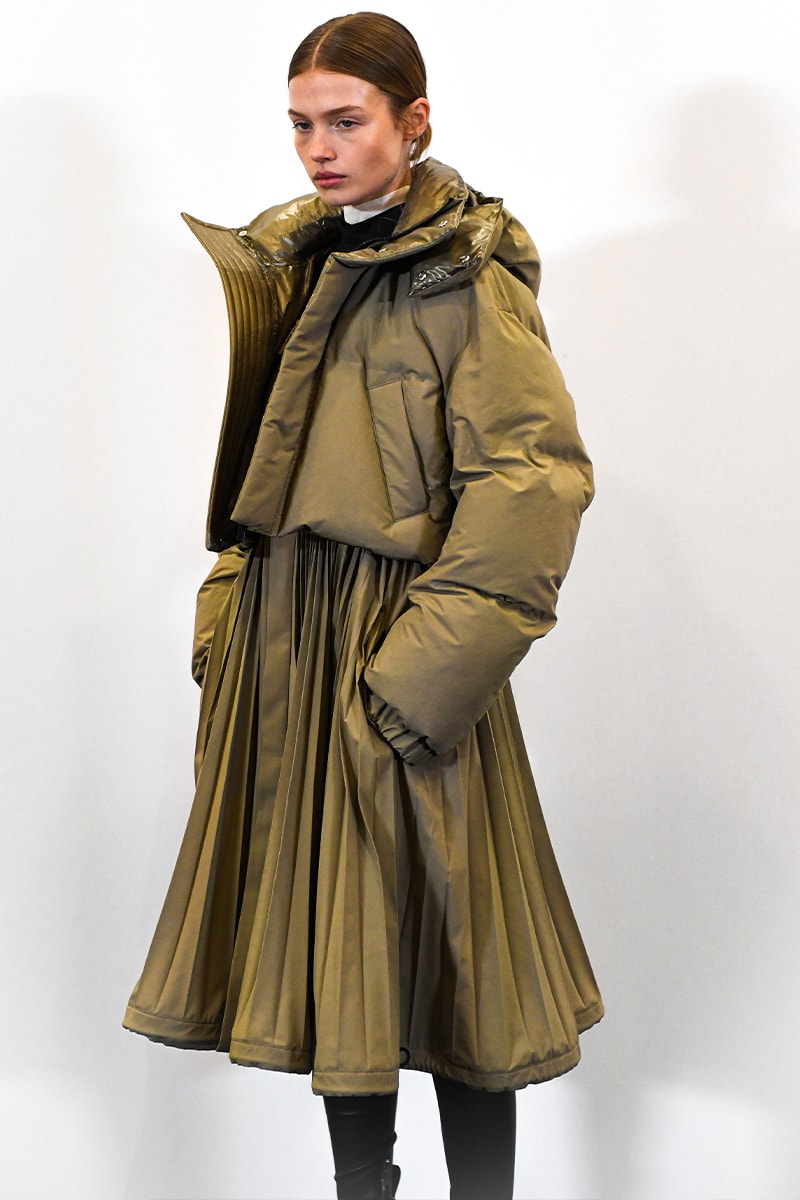 Sacai FW23 Reimagines Outwear Silhouettes With Expansive Hybridization Collection nike carhartt wip collaboration shoes jackets chore jacket japan chitose abe pusha t kid cudi dr woo