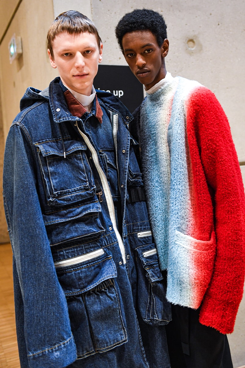 Sacai FW23 Reimagines Outwear Silhouettes With Expansive Hybridization Collection nike carhartt wip collaboration shoes jackets chore jacket japan chitose abe pusha t kid cudi dr woo