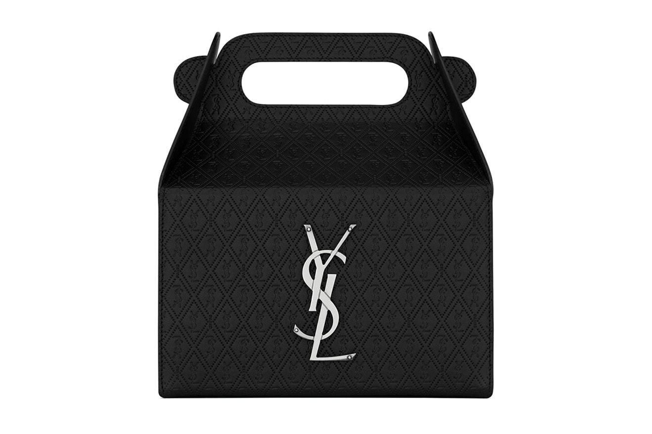 Saint Laurent Leather Take-Away Box Bags Release Information ysl Paris ss23