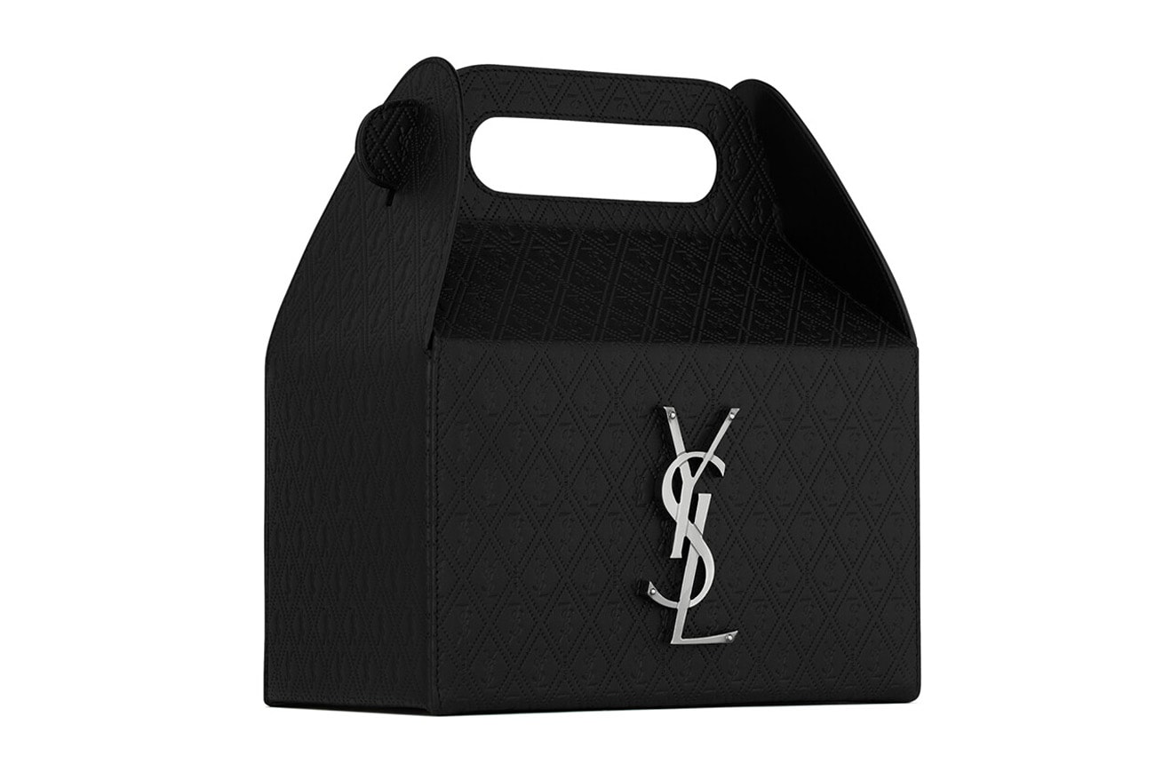 Saint Laurent Leather Take-Away Box Bags Release Information ysl Paris ss23