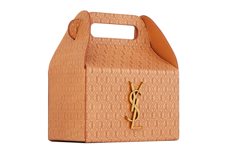 Saint Laurent Leather Take-Away Box Bags Release Information ysl Paris ss23