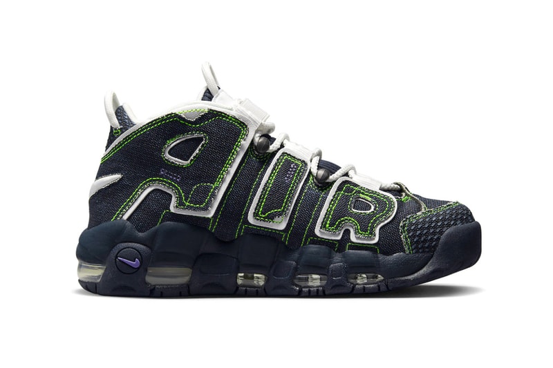 Official Release Date for Serena Williams Design Crew x Nike Air More Uptempo DX4219-400 Dark Obsidian/Space Purple-Volt-Summit White