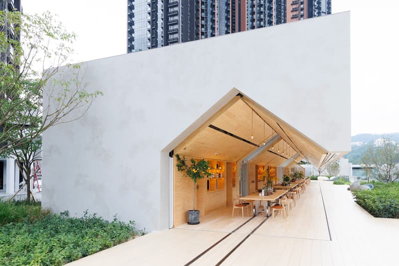 Snøhetta Pavilia Farm Clubhouse Hong Kong