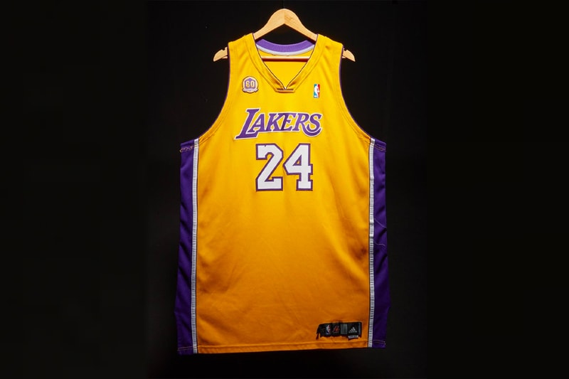 Sotheby's Is Auctioning the Most Valuable Kobe Bryant Game-worn Jersey los angeles lakers black mamba nba basketball 24 8 denver nuggets western conference series 2008 april 23