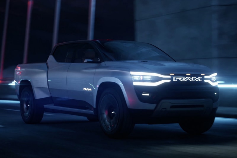 Stellantis Ram 1500 EV Concept Truck First Look CES 2023 Info Electric 3d printed tailgate date price