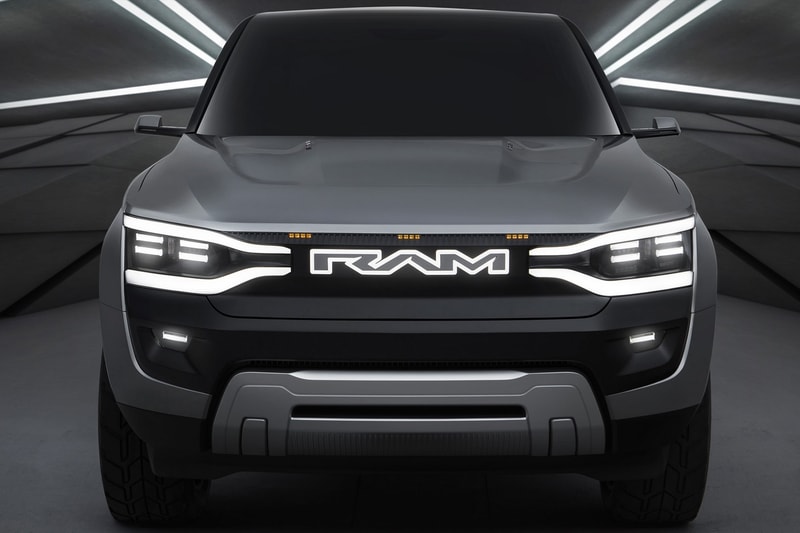 Stellantis Ram 1500 EV Concept Truck First Look CES 2023 Info Electric 3d printed tailgate date price