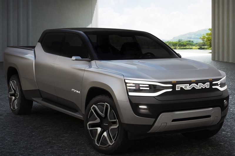 Stellantis Ram 1500 EV Concept Truck First Look CES 2023 Info Electric 3d printed tailgate date price